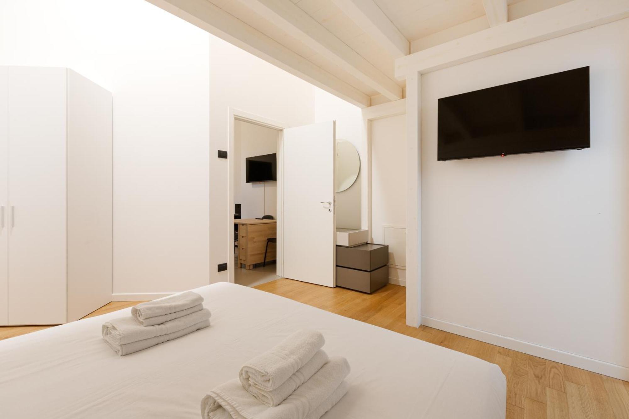 米兰Cozy Corner With Balcony And Private Garage!公寓 外观 照片